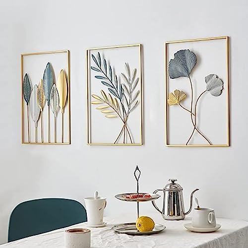 Opiniones y reviews de Figura decorativa pared favoritos de las personas. 37 Decoración de Arte de Pared de Hoja de Ginkgo de Metal, Escultura de Silueta de Pared Colgante 3D, Para la Decoración de la Pared Del Hotel de la Oficina de la Sala de Estar...