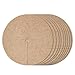 La cordeline Mulchscheiben aus Jutefilz, 700 g/m², 30 cm, 10 Stück