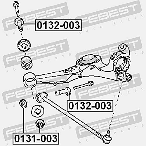 Mezzaluna, Corpo assiale Assale posteriore 49-5386 MAXGEAR