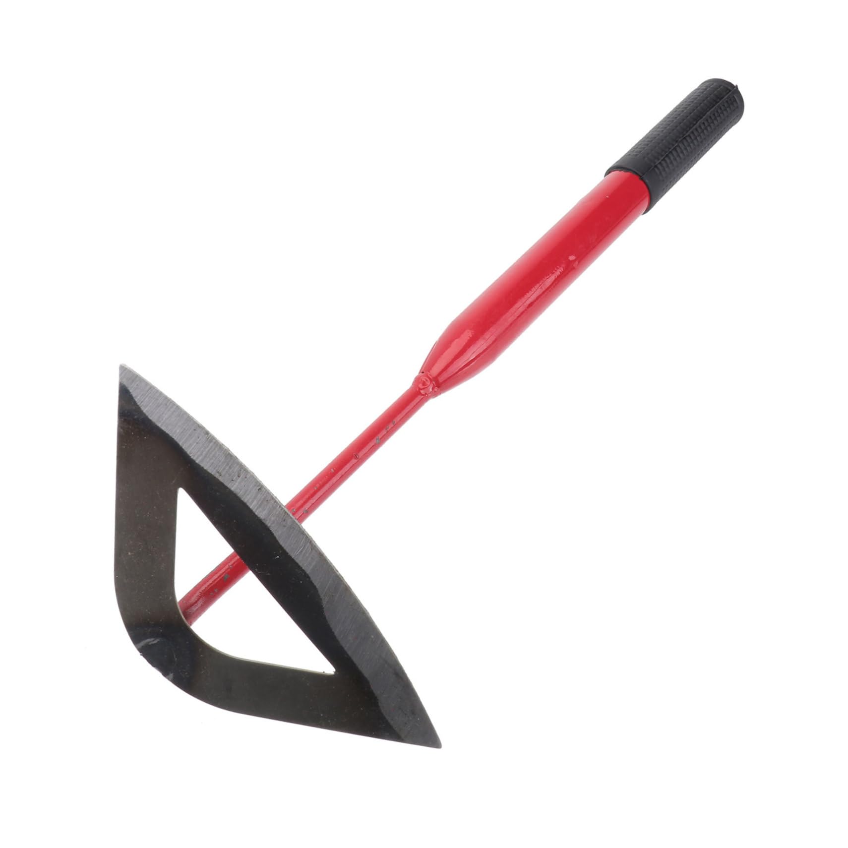 Happyyami 1Pc Durable Hand Hoe for Gardening Lightweight Plowing Tool for Weeding and Cultivating for Outdoor and Agriculture Use Hollow Design for Effortless Digging