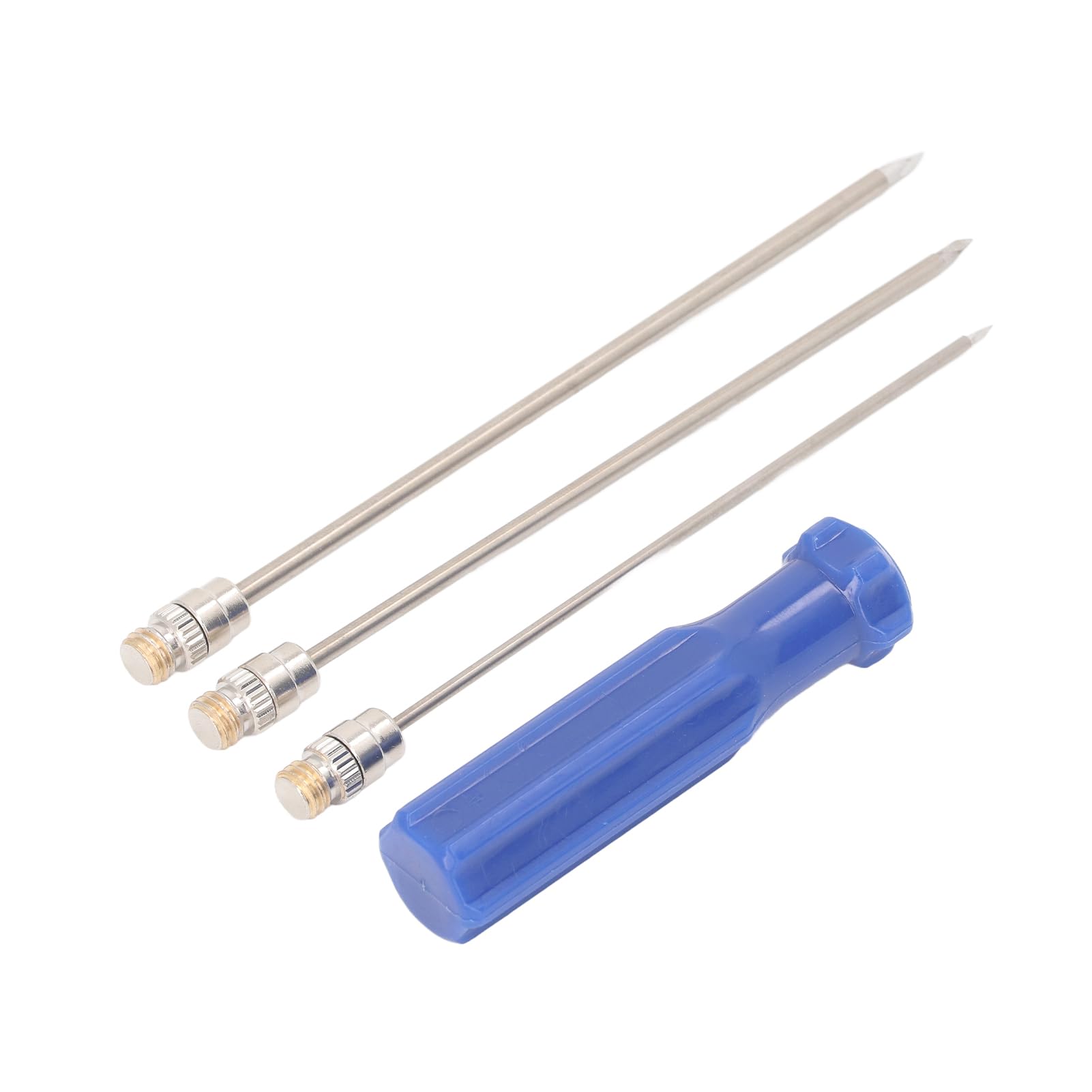 3 Pièces Trocart De Bétail Distribution De Bétail En Acier Inoxydable Distribution Aiguille De Dégonflage De L'estomac équipement Vétérinaire Instruments Chirurgicaux Pour la Perforation du Rumen De V