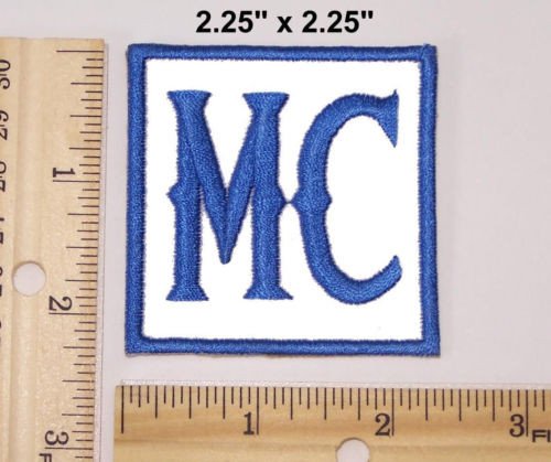 IND STURGIS MC Patch Blue White for 1% Outlaw Motorcycle Club GROUB Gang