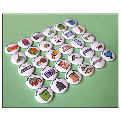 Imanes para tareas para niños (Set de 30 piezas) miniatura 2