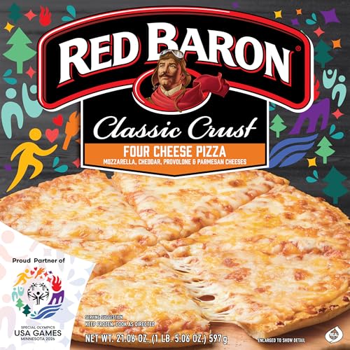 Red Baron Classic Four Cheese Pizza (Frozen), 21.06 Oz