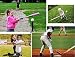 BigTree Bate De Bate De Béisbol Rojo+Béisbol+Guante De Béisbol De Aluminio 25...