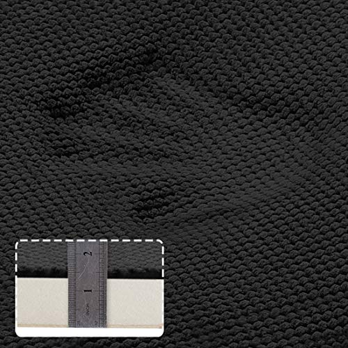 Non Slip Memory Foam Seat Chair Cushion Pads Honeycomb Premium Comfort Memory Foam Chair Pads/Cushions With Ties - Seat Cover 16" X 16" Chair/Seat Cushion Pad, 2 Pack, Black #TOP2