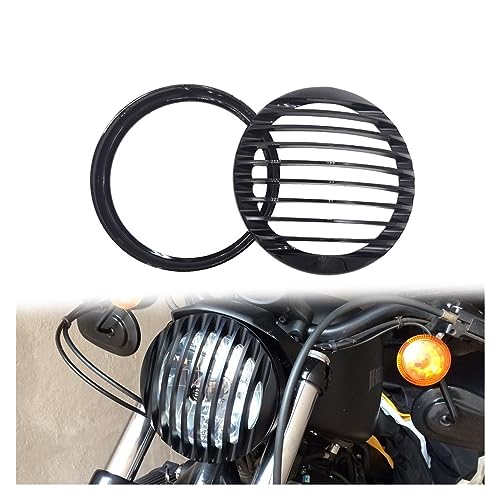 Protecteur Phare ABS Moto Antibrouillard Robuste pour Iron 1200