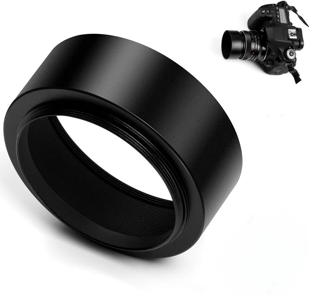 Hanumex 62mm Metal Screw-in Lens Hood Sunshade for DSLR/SLR Lenses – Anti-Glare Protection, Durable Design, and Enhanced Image Contrast-picture-15