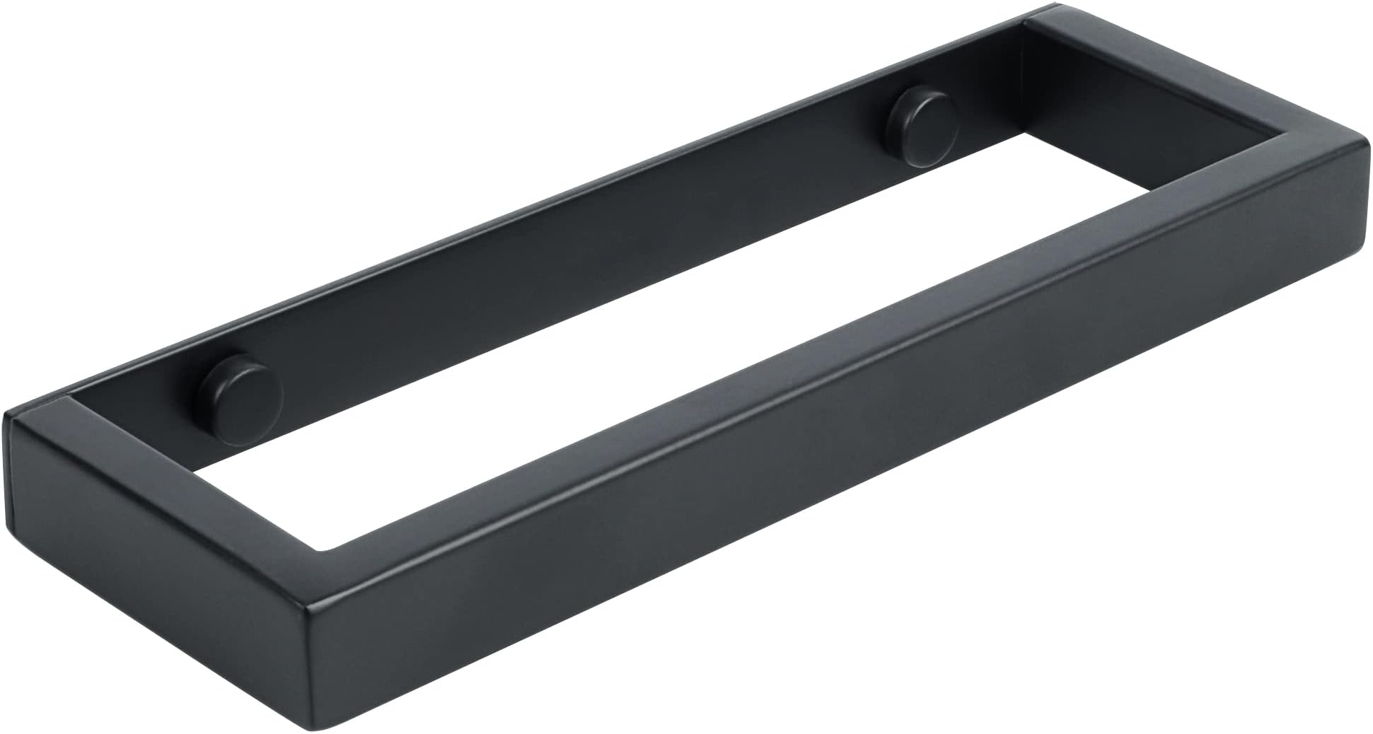 Alise 8-Inch Bathroom Towel Bar Towel Rail Towel Hanger Wall Mount with Screws or Super Glue,GJF020-B SUS304 Stainless Steel Matte Black