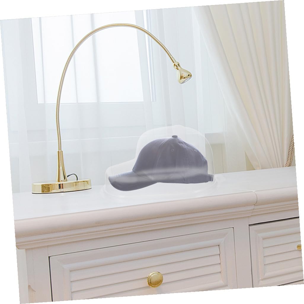 3pcs Plastic Curved Brim Hat Display Case for Caps