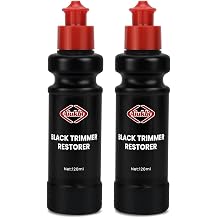 Restorer for Cars Revive Faded Plastic, Rubber Vinyl Ultimate Solution for Car Trim Restoration Protection Plastic Restorer- Ultimate Car Detailing Solution - Resists Water, UV Rays, Dirt 2.Pack