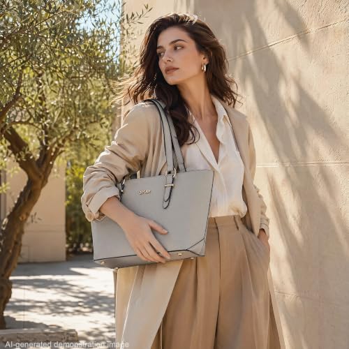 Image of Purses And Wallets Set For Women Work Tote Satchel Handbags Shoulder Bag Top Handle Totes Purse With Matching Wallet