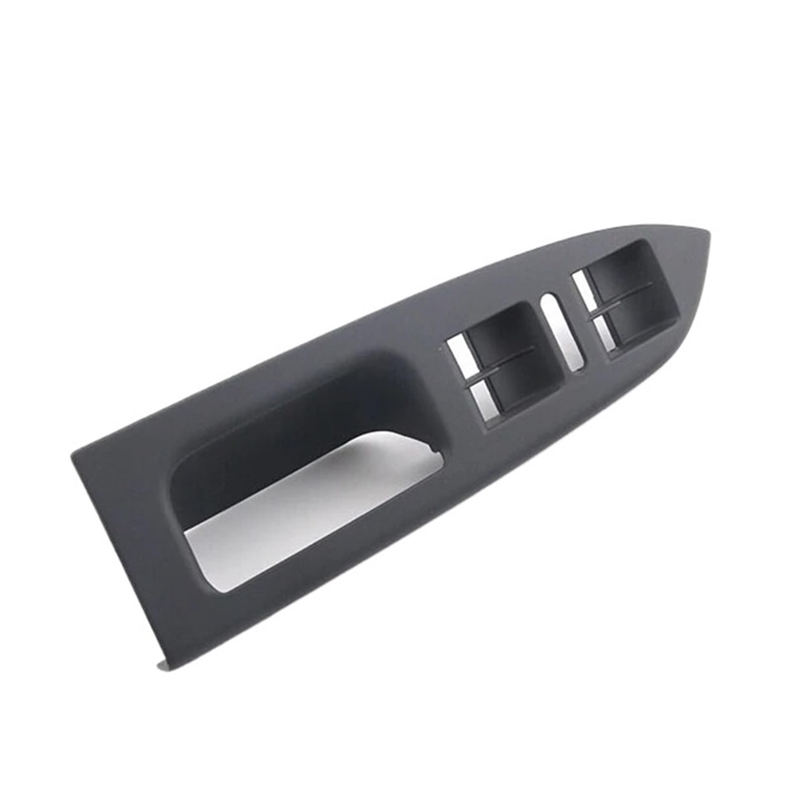 pour Touran 2003-2016 Garniture Poignée De Porte Gauche Panneau Commutateur Lève-vitre Principal Revêtement D'habillage Intérieur(Black)