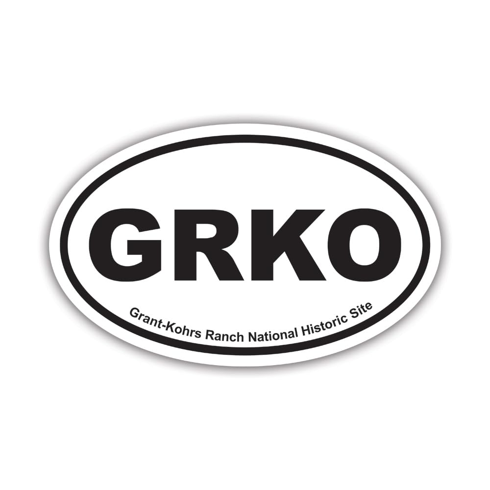 Amazon.com: RDW Grant-Kohrs Ranch National Historic Site GRKO Oval