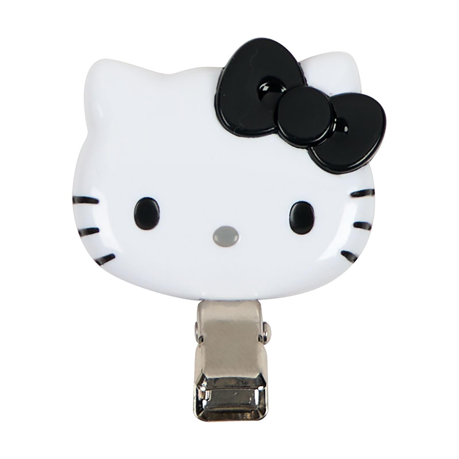 Amazon | サンリオ(SANRIO) 前髪クリップ ミニ ハローキティ ブラック