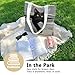 LIANGW Cute Black Cat Canvas Tote Bag Aesthetic Flowers Reusable Shopping Grocery Bags Birthday Gifts for Women & Teen Girls