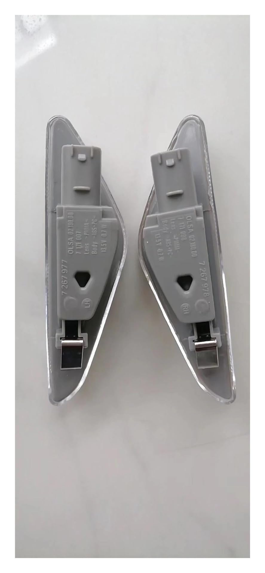 Clignotant Latéral ANG RONG 63137171007 Répétiteur Clignotant Latéral LED Noir Pour BMW X3 F25, X5 E70, X6 E71/E72 | 12V, Lentille Fumée Feu Position BMW 12V