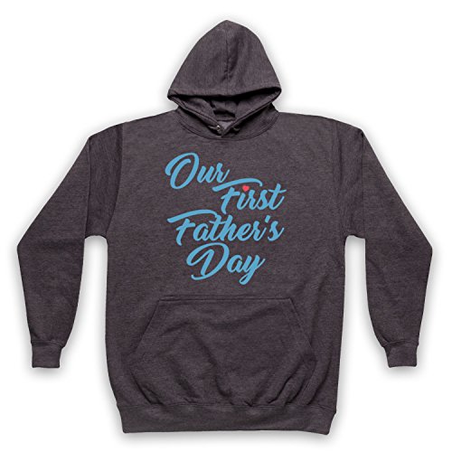 Sweat a capuche Our First Father's Day vêtement adulte fete des peres