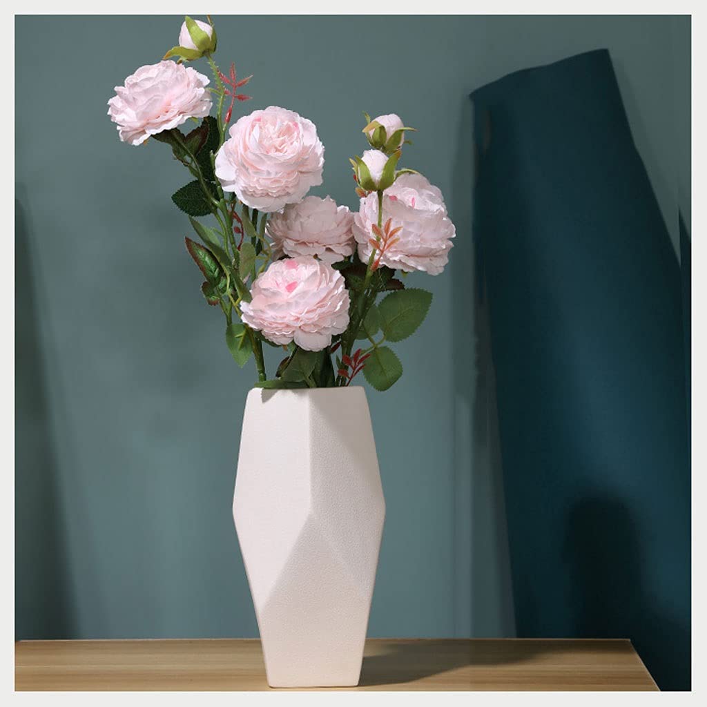 XDLEDMKIZ Artificial Flowers Indoor Artificial Flower Rose Flower Table Decoration Silk Flower Fake Flower Living Room Home Furnishing Flower Simulation Flower Bouquet We