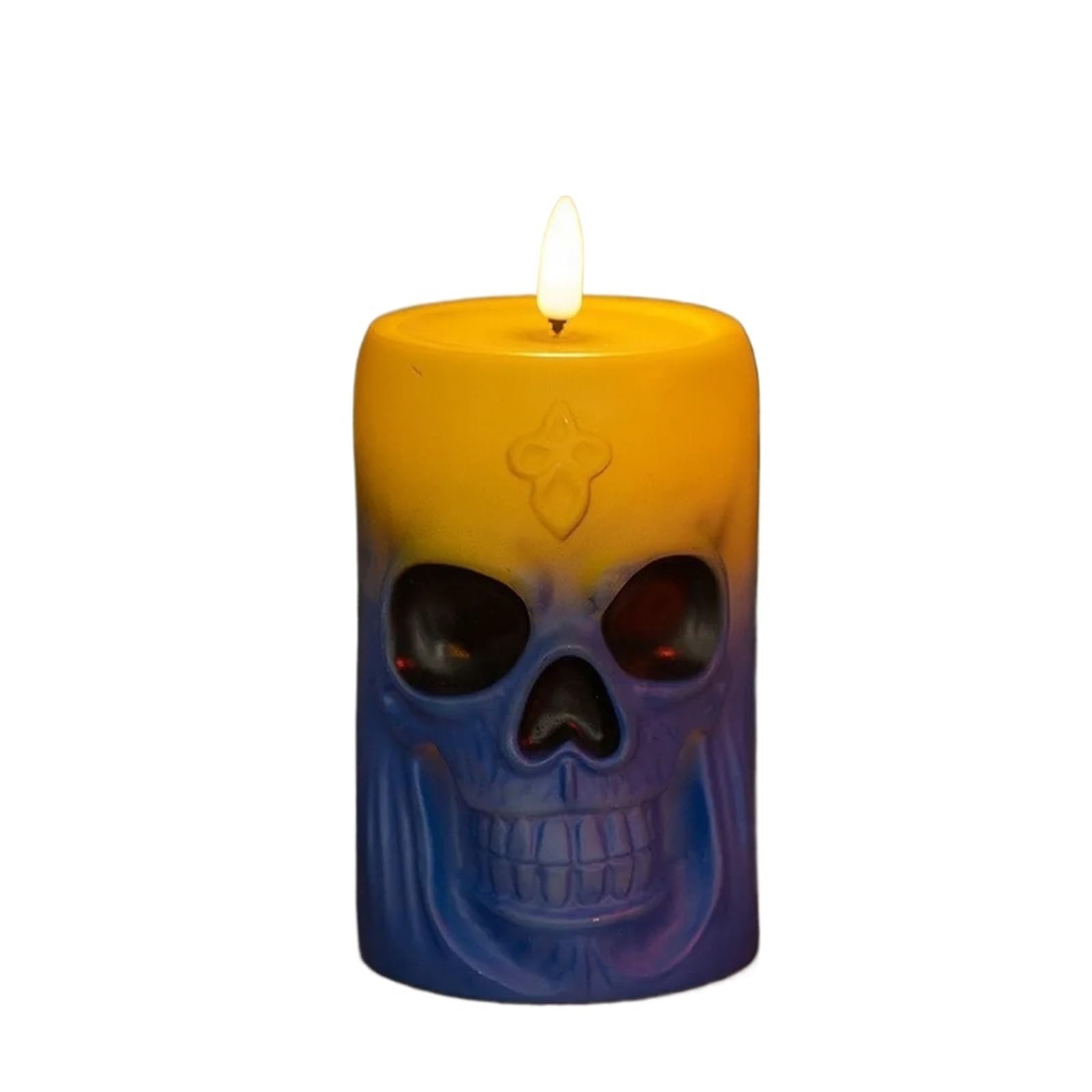 OIJSAZBCPLE Skull Decorative Candle Halloween