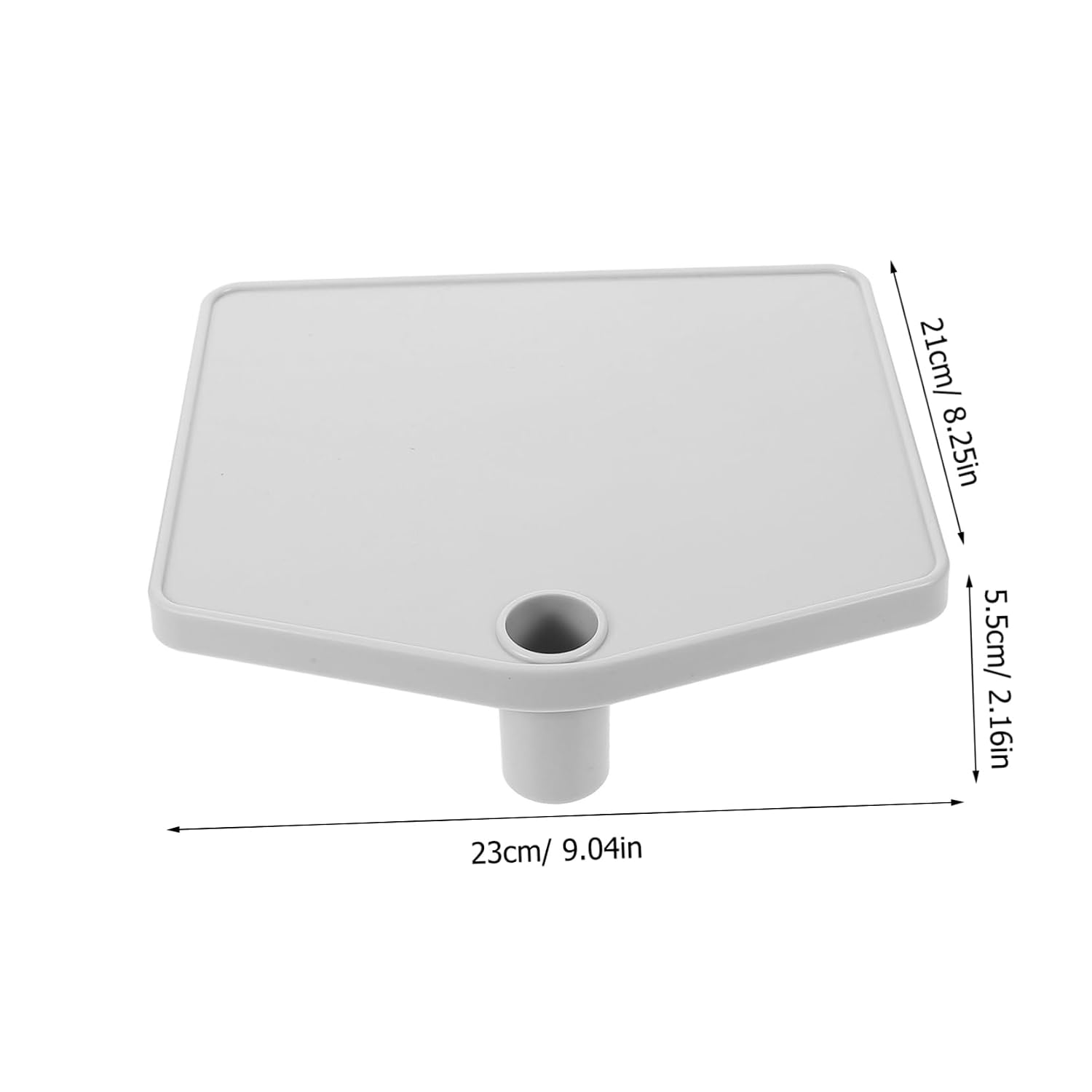 ORFOFE Plastic Drip Stand Tray Detachable Plate for Infusion Stand Accessories