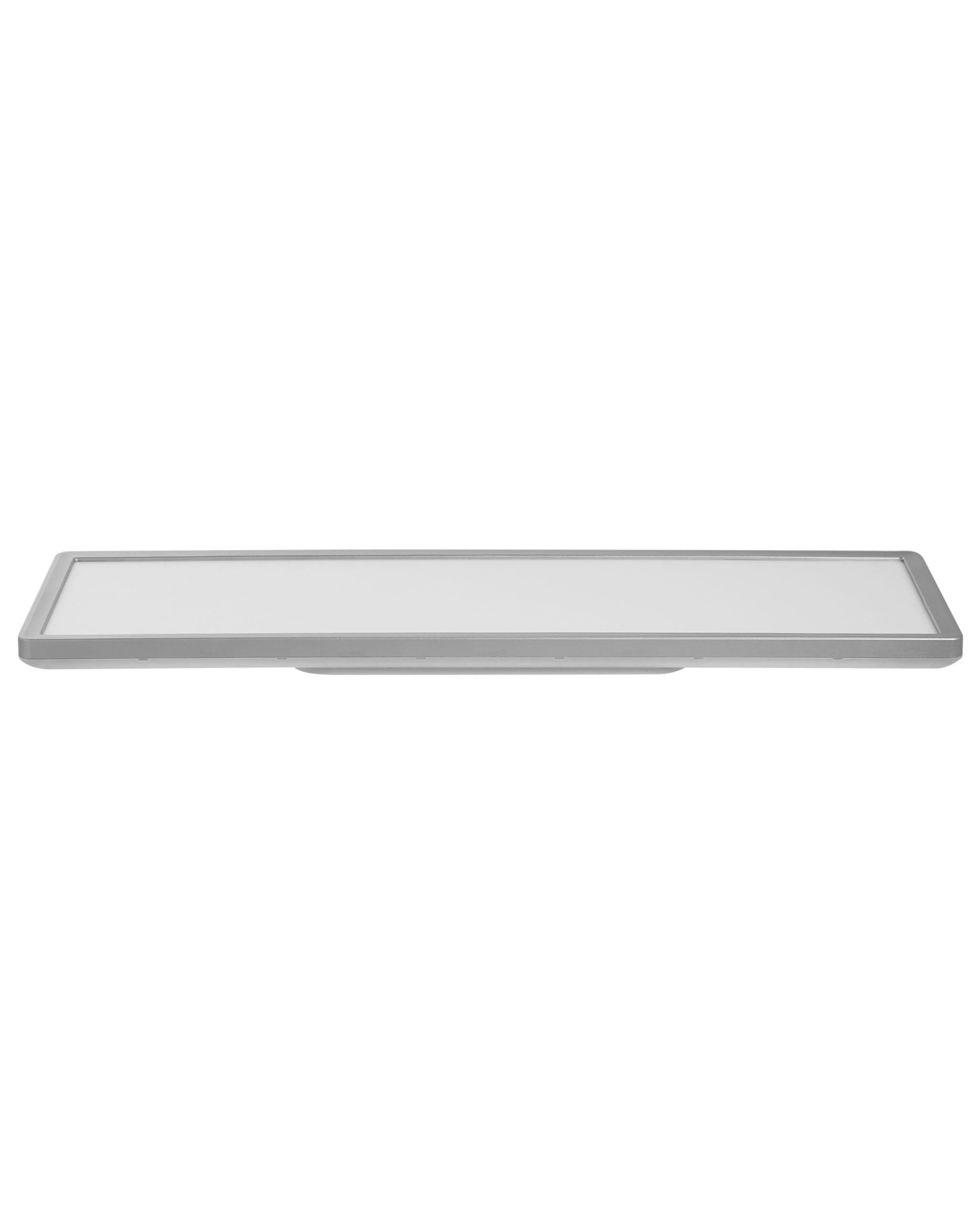 Lampa sufitowa płaska plafon LED panel natynkowy srebrny Ardenza