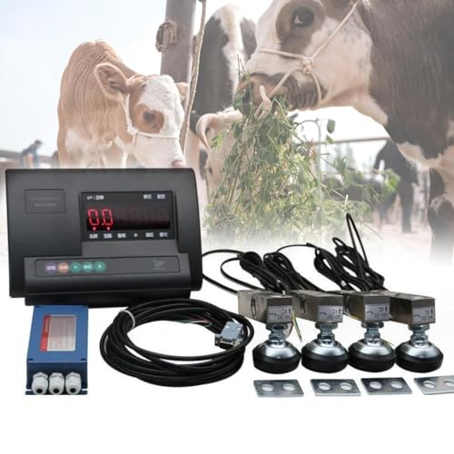 Kit Báscula Electrónica para Ganado Alta Precisión miniatura 1