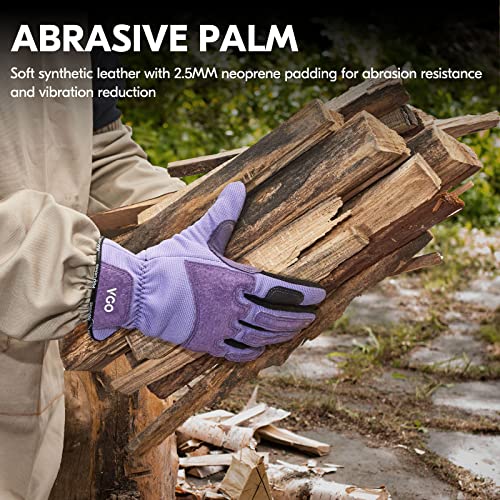 Vgo... Gardening Gloves Women Touchscreen Thornproof - Image 3