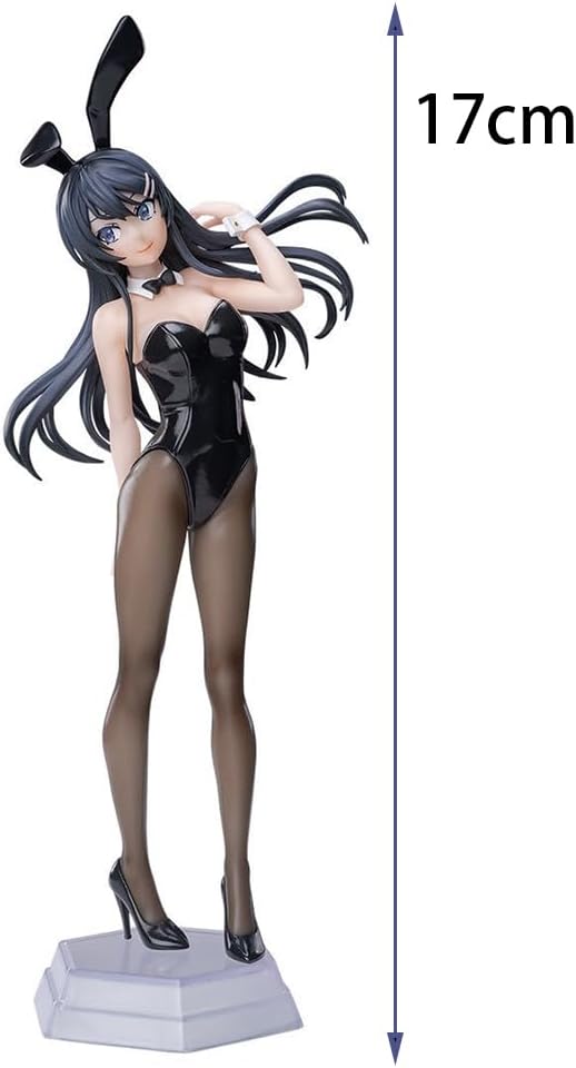 QAHEART Anime Mai Figure/Koga Motoe Azusagawa Kaete Action Figure Anime Bunny Girl Model Statue Figurine Ornaments