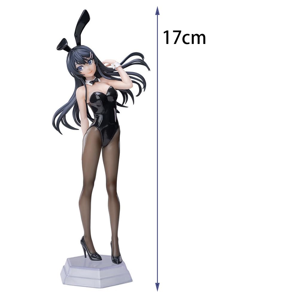 Hayakawa Maina Bunny Girl Anime Figure - 22cm (8.66") Handmade PVC Collectible Model Desktop Decoration