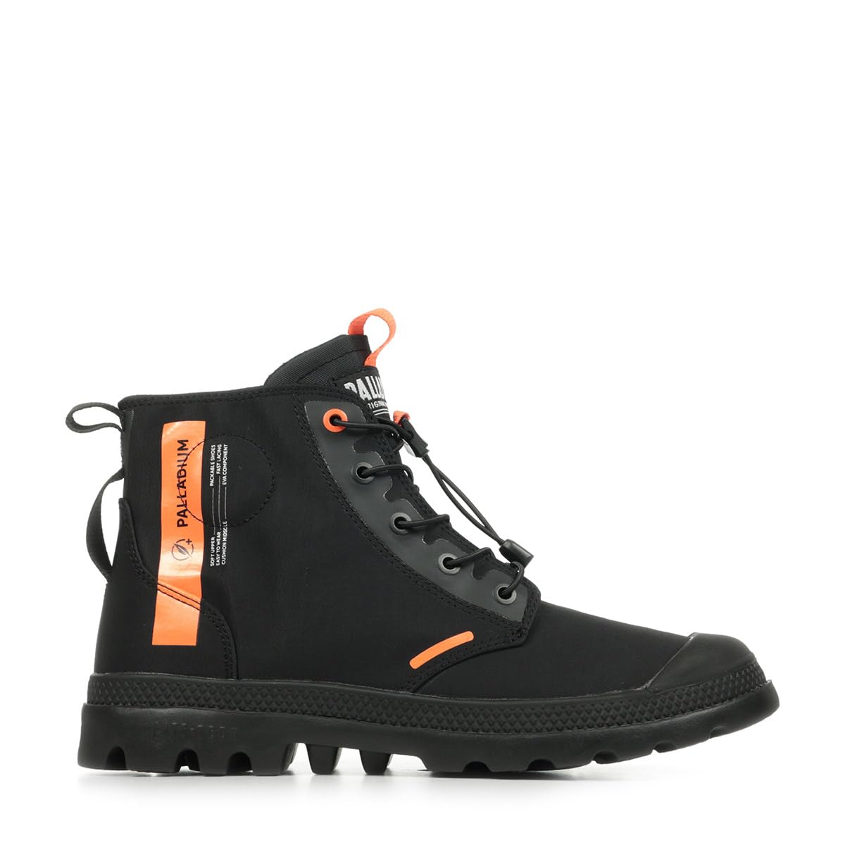 Palladium Unisex Pampa Lite Journey Ankle Boot, Black, 12.5 UK