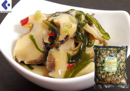 かね徳 貝わさび 1kg あかにし貝 業務用 大容量 貝 ワサビ 山葵 つきだし 居酒屋 割烹