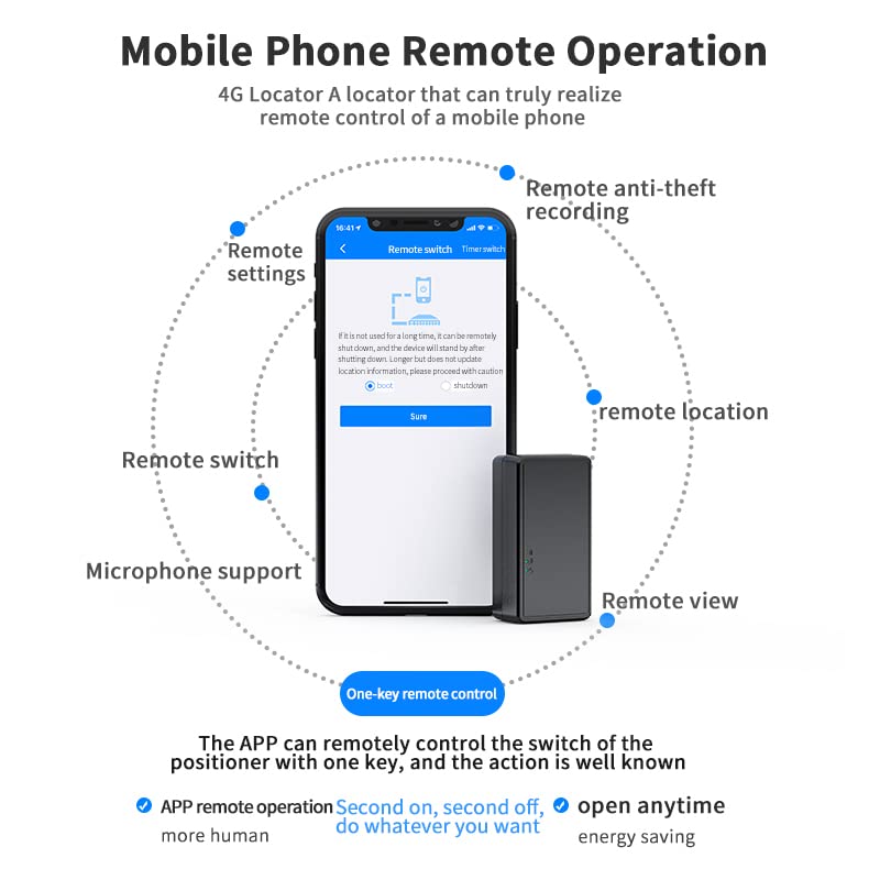 Image of 4G Real Time Mini Portable Magnetic GPS Tracker Wireless with 7 Days Battery Backup & Live Tracking Through App for Car, Bike, Kids, Pets