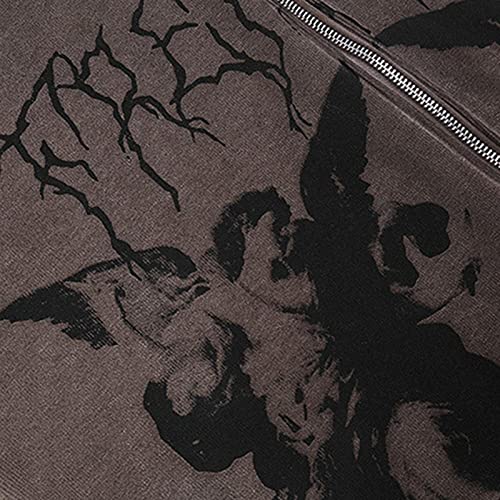 Hooded Trui Y2K Vrouwen Losse Straat Sport Rits Vest Y2k Jas Sweatshirt Oversized E-Meisje Lange Herfst Winter Hoodies - Image 4