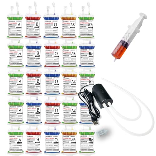 WYNK Halloween Party Decorations Supplies Halloween Blood Bags for Drink