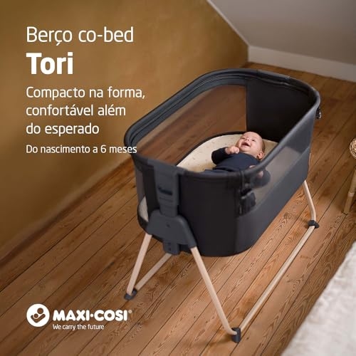 Berço Co-Bed Maxi-Cosi, Tori, 0 a 9Kg, Beyond Graphite