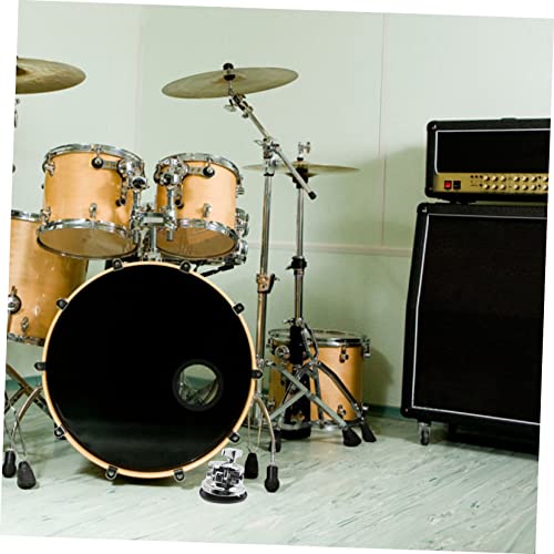 Accesorios para instrumento de percusión Tom Base de tambor de aleación de zinc para kit de tambor compacto y accesorios Tom fáciles de instalar para músicos miniatura 7