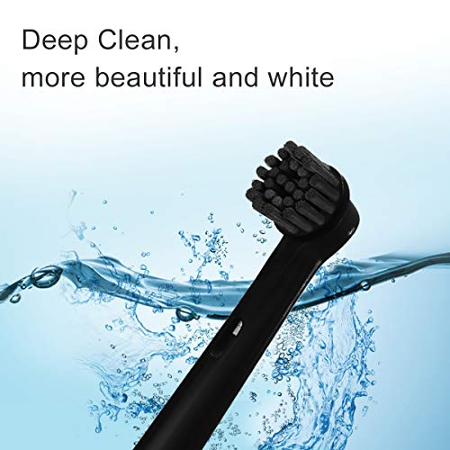 YanBan 8 Stück elektrischer Zahnbürstenkopf aus Bambuskohle, Ersatzbürstenkopf für elektrische rotierende Zahnbürste, für Erwachsene und Kinder – Bild 6