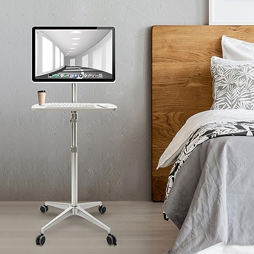 Soporte de piso para computadora portátil ideal para trabajar desde el sofá 5
