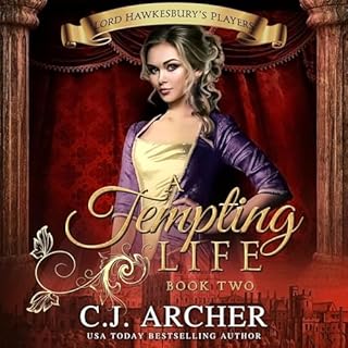A Tempting Life Audiolibro Por C.J. Archer arte de portada