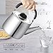 M-MAX Stainless Steel Tea Kettle Stovetop Whistling Teakettle Teapot with Ergonomic Handle -2.5QT/3QT/4QT/6QT (2.5L)