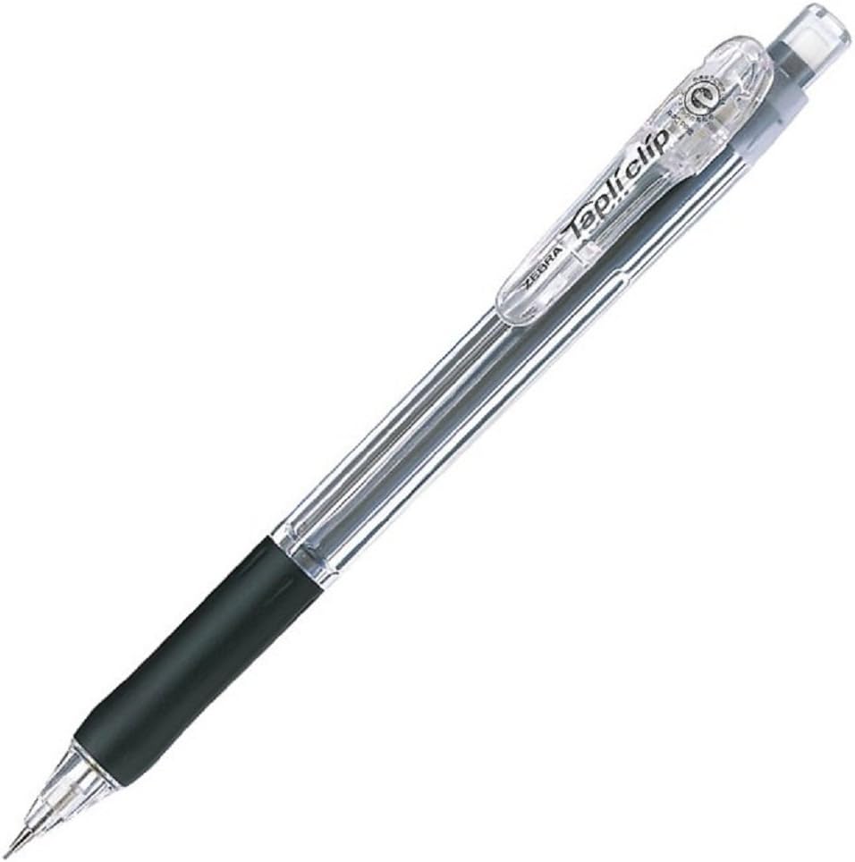 Zebra Mechanical Pencil Tapri Clip Black 10 pcs B-MN5-BK