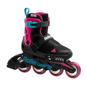 Rollerblade - 美品★ローラーブレード　キッズ『Micro blade 3WD』サイズ調整可 正規品 無料ラッピング可]ローラーブレード キッズ インライン