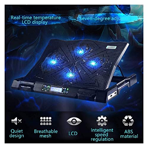 Base Refrigerante con 4 Ventiladores para Laptop 12 a 19" miniatura 3