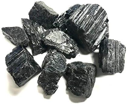 Pedra Turmalina Negra Bruta - Pacote 1 Kg