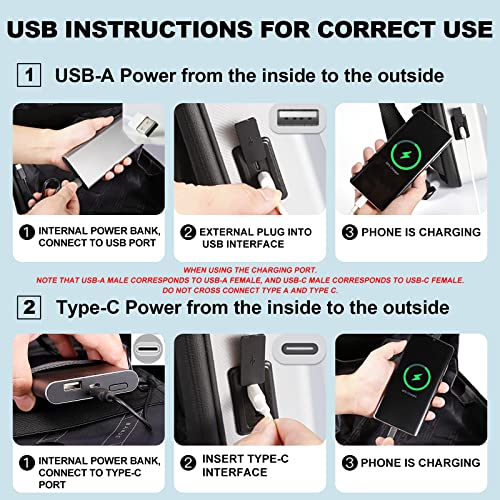 Refutuna Hard Shell Laptop Backpack For Men, 17 Inch Anti-Theft Waterproof Business Backpack, Tsa Lock Gaming Computer Backpack With Usb Charging Port, College/Work (Titanium) #TOP5