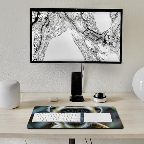 The Silent Monkey mouse pad gaming tamaño grande 60x30 cm miniatura 7