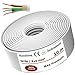 Produktbild MAS Premium 5-100m Feuchtraumkabel Stromkabel Mantelleitung NYM-J 4x1,5, 2,5, 4, 6, 10 oder 16 Elektrokabel Ring für feste Verlegung (NYM-J 4x4 mm², 10m)