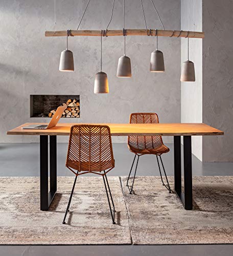 Kare 79961 Stuhl, Rattan, natur, 54.61 x 44.45 x 85.73 cm - 6