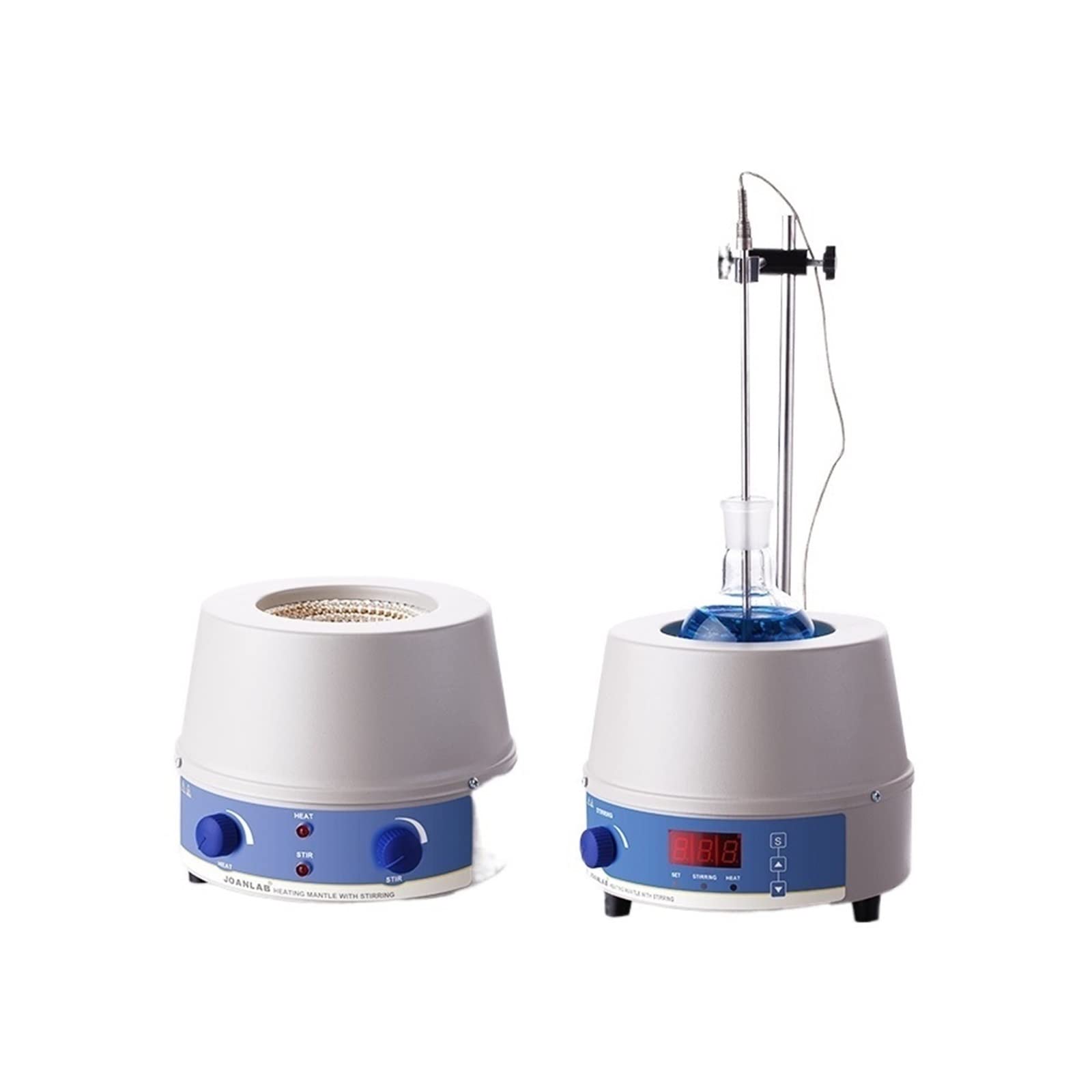 Agitador Magnético, equipo de laboratorio magnético del agitador de la capa eléctrica de la calefacción de 1000ml Digitaces con el regulador termal(HM 1000ml)